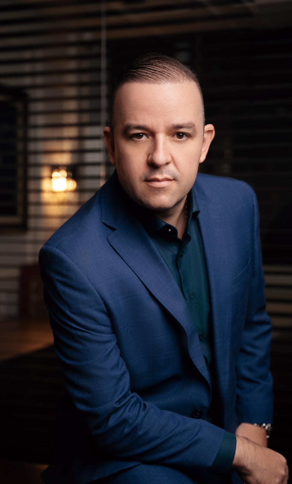 David Leite Batista em ambiente de escritório